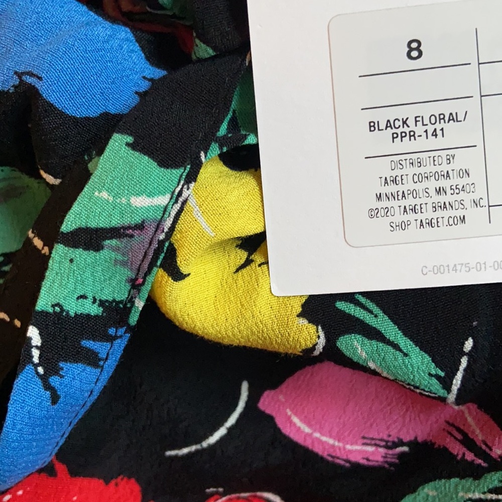 8 RIXO for Target Floral Off the Shoulder Dress - Picture 5 of 10